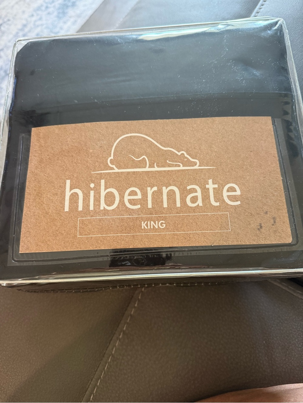 Hibernate King Sheet Set in Black - Soft Everyday Bedding